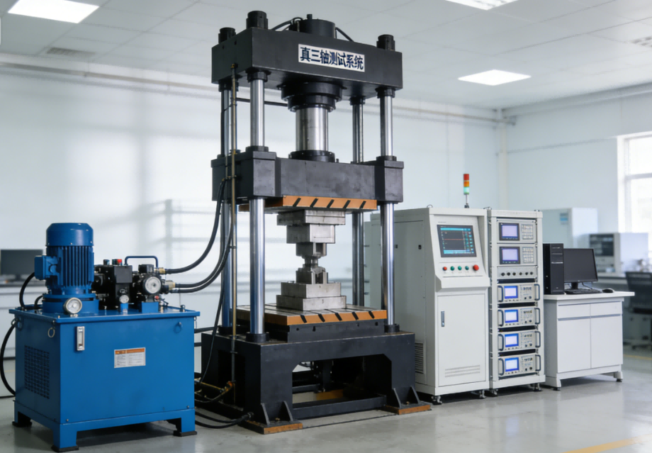 真三轴测试系统重磅亮相 赋能多领域工程安全与科学研究